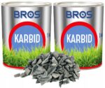 BROS granuliuotas karbidas nuo kurmių 1 kg 2 vnt