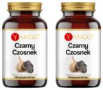 2 x Yango fermentuotas juodasis česnakas Allium Sativum 90 kapsulių