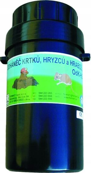 Akustinis kurmių ir graužikų atbaidytuvas