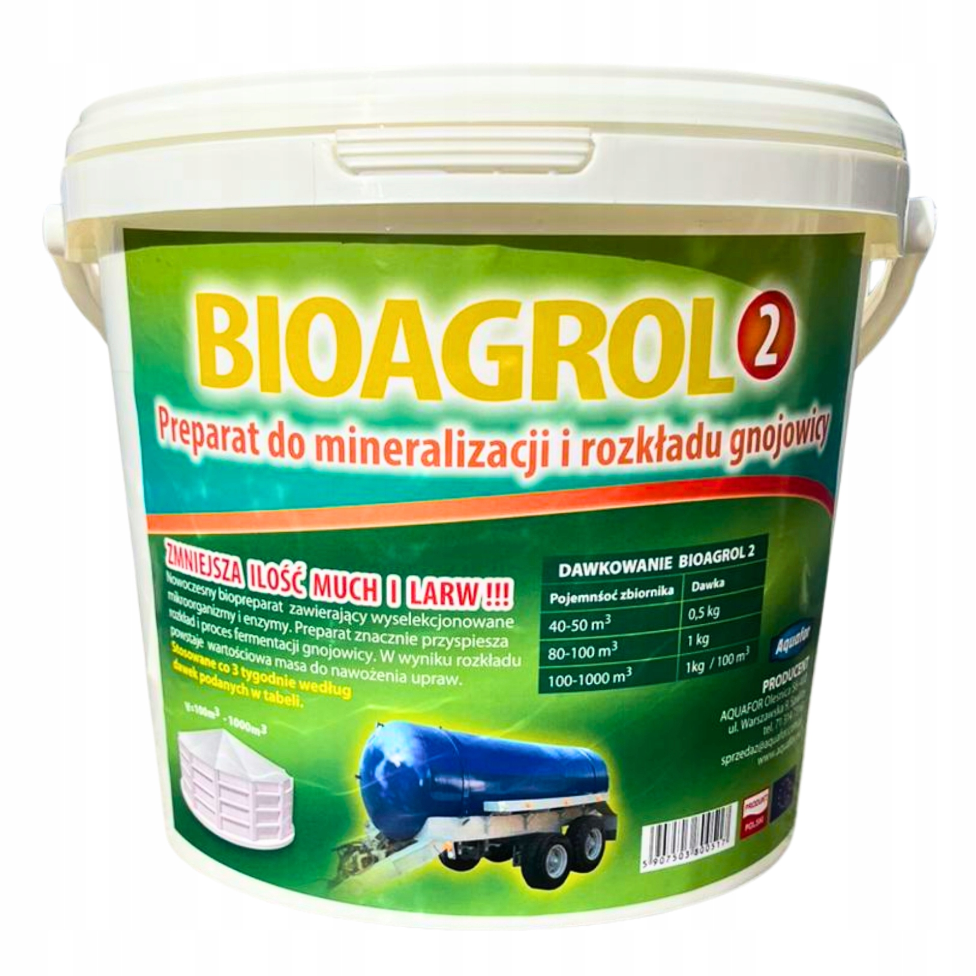 BakteriedorozkladuGnojowicy5LBioagrol2PreparatekologicznyProszek belsilt