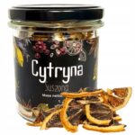CYTRYNASUSZONACWIARTKI40gnaprezentowocedogrzancaherbatynapar belsilt Džiovintos citrinos ketvirčiai 40 g
