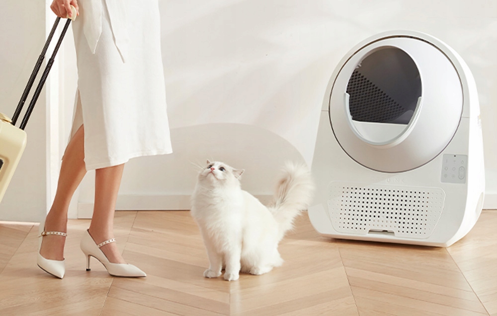CatlinkInteligentnaSamoczyszczacaKuwetaDlaKotowProxLuxuryWifiMarkaCATLINK belsilt