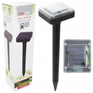 Solarinis ultragarsinis kurmių, pelėnų ir graužikų atbaidytuvas