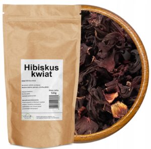 Džiovinti hibiskų žiedai 1 kg  arbatai ir dekorui