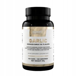 Human Protect Garlic česnako papildas 120 kapsulių