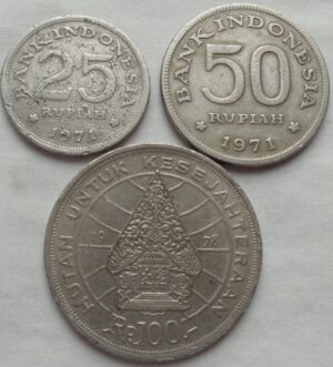 Indonezijos monetų rinkinys 1971–1978 m.