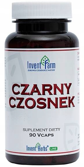 InventFarmCZARNYCZOSNEKNaSerceCisnienieCholesterolOdpornosc90kapKodproducenta5907751403461 belsilt Invent Farm juodojo česnako papildas širdžiai ir imunitetui 90 kapsulių