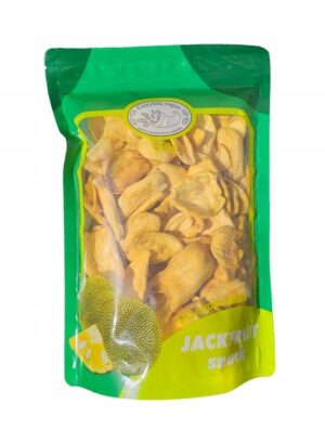 JACKFRUITchipsychlebowiec250gSMAKAROL belsilt Džiovinto jackfruit vaisiaus traškučiai 250 g SMAKAROL granolai