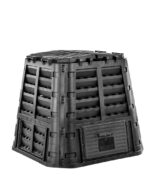 Sodo komposteris EcoSmart 480 l plastikinis juodas