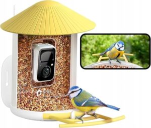 NETVUE Birdfy išmani paukščių lesyklėlė su kamera Full HD 1080p Wi Fi su naktiniu matymu