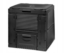 Sodo komposteris Keter E Composter 470 l plastikinis juodas kiemo atliekoms