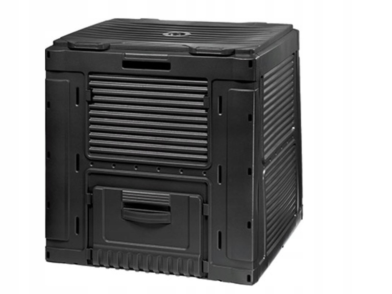 KompostownikKETEREComposter470LCzarny belsilt Sodo komposteris Keter E Composter 470 l plastikinis juodas kiemo atliekoms