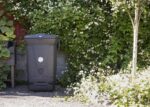 Komposto dėžė sodui 220 l naudojama visus metus su ventiliacija balta