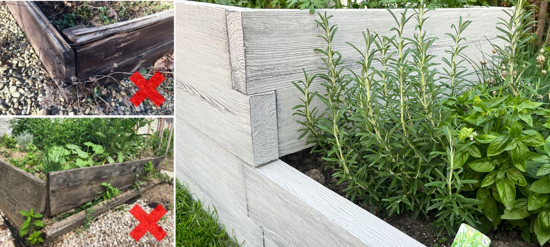 Kompostownikbetonowyskrzynianakompostkompostownikjednokomorowy696lSzerokosckrotszybokpodstawy90cm belsilt Komposto dėžė sodui 696 l atspari šalčiui su dangčiu