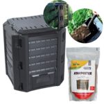 Kompostownikmodulowy380Lbioaktywatorprzyspieszajacykompostowanie15kg belsilt Bioaktyvatorius kompostui 380 l 15 kg