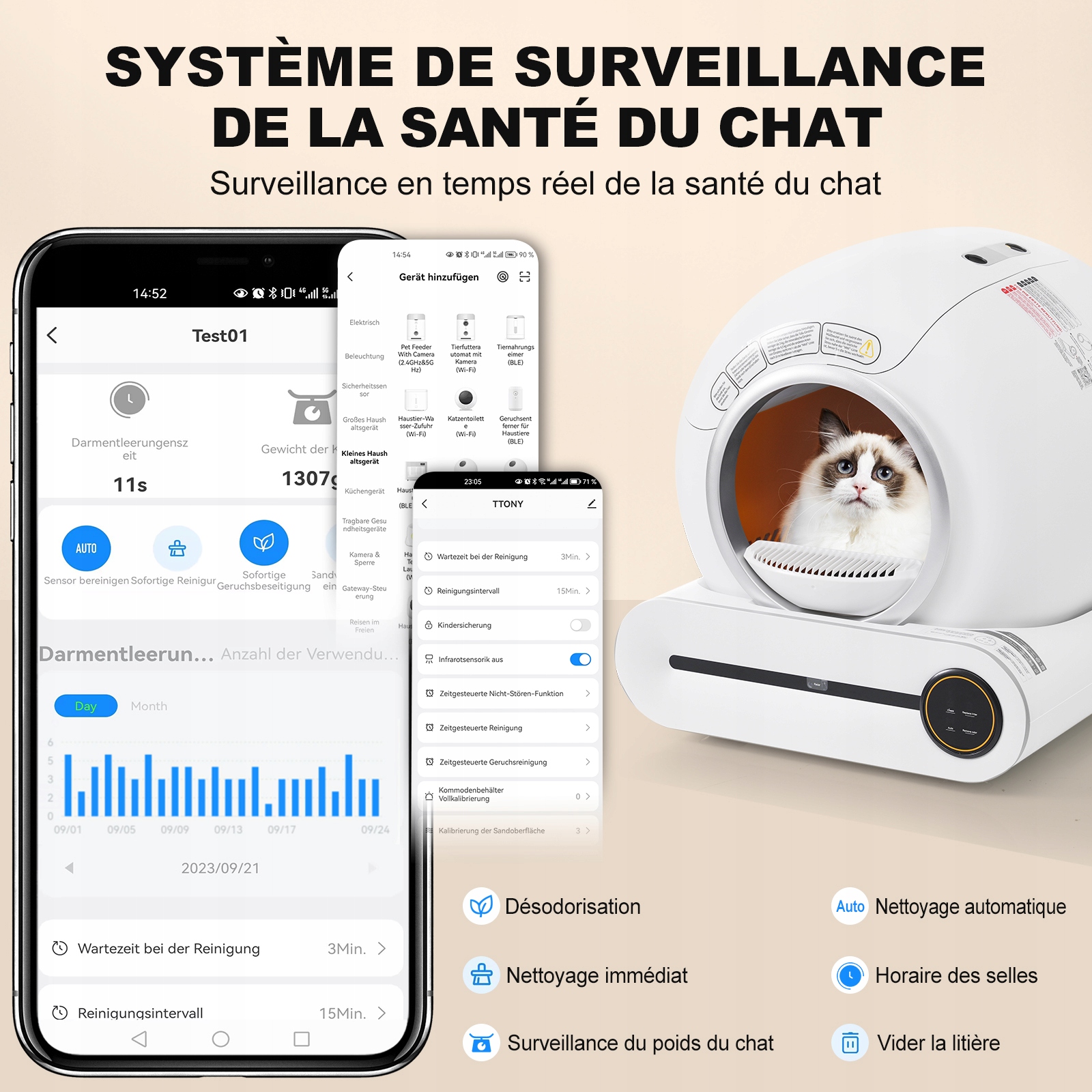 KuwetadlakotasamoczyszczacaSMARTWiFi65LAutomatycznyinteligentnyNazwahandlowaKUWETADLAKOTASAMOCZYSZCZACASMART belsilt
