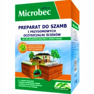 Bakterijos nuotekų valymui Microbec  septikui priemonė organinėms atliekoms skaidyti nuosėdoms mažinti 1 kg
