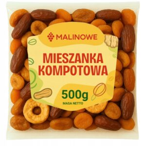 Džiovintų vaisių mišinys kompotui premium kokybė 500 g  šeimos stalui