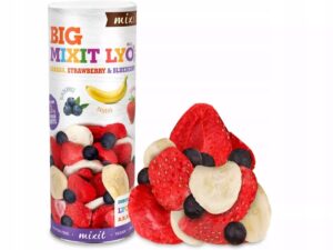 Liofilizuotų vaisių ir daržovių mišinys 160 g Mixit