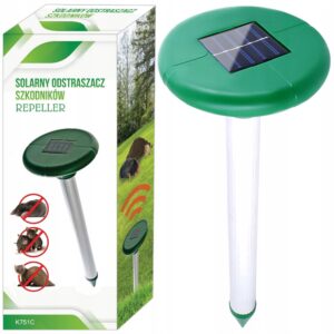 Solarinis kurmių pelėnų ir gyvačių atbaidytuvas