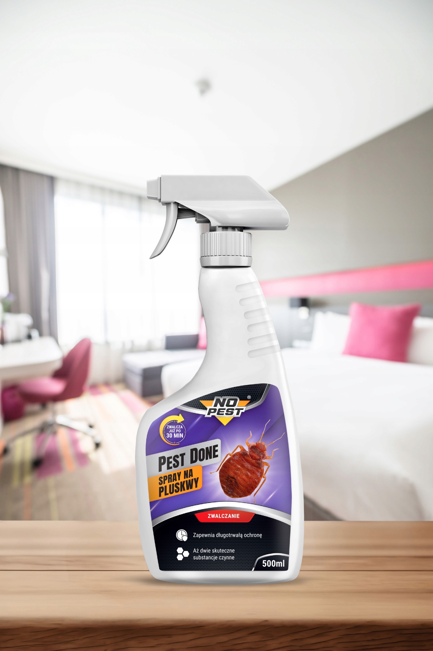 MOCNYSRODEKSPRAYPREPARATNAPLUSKWYPRUSAKI500ML2SZTUKICYPERMETRYNAPojemnosc1000ml belsilt 2 vnt stipri purškiama priemonė nuo patalinių blakių ir tarakonų su cipermetrinu 500 ml