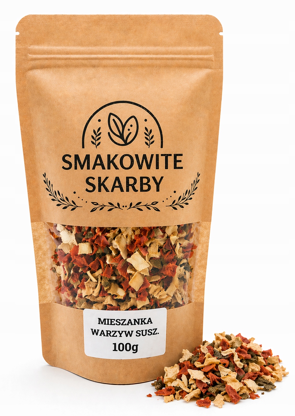 Mieszankawarzywsuszonych100gNaturalnaAromatyczna belsilt Džiovintų daržovių mišinys 100 g