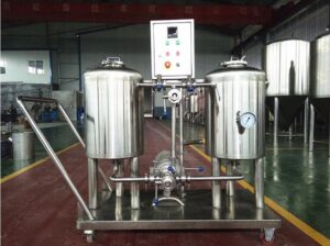Mini bravoras alaus gamybai 100 l papildomas variantas