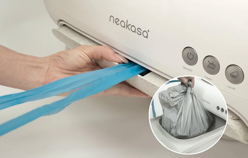 NeakasaM1automatycznasamoczyszczacakuwetadlakotowkontrolazapachowRodzajkuwetaotwarta belsilt
