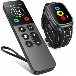 Elektrinis Frenzis antkaklis nuo lojimo šuniui  XL