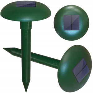 Elegant solarinis kurmių pelėnų ir graužikų atbaidytuvas 2 vnt