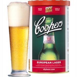 Coopers European Lager alaus gamybos brewkit rinkinys