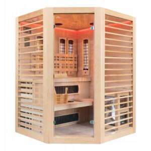 Nordum Combi hibridinė suomiška ir infraraudonųjų spindulių sauna 2 viename