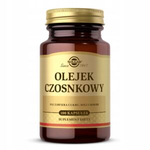 Solgar česnakų aliejus 100 kapsulių