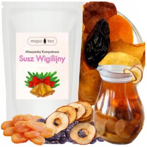SUSZWIGILIJNY1000G1KGMieszankaSuszonychOwocowNaKompotPREMIUM1000G belsilt Džiovintų vaisių mišinys kompotui premium kokybė 1000 g žiemos gėrimams