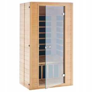 Infraraudonųjų spindulių sauna namams 12 asmenims su Bluetooth ir chromoterapija