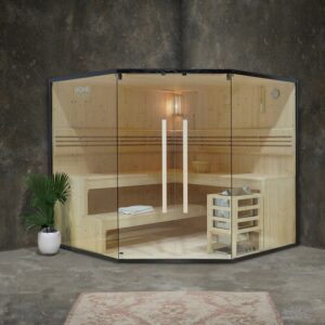 Saunafinska6osobowaLATERALBIGXL belsilt Lateral Big XL suomiška sauna 6 asmenims namams ir sodybai