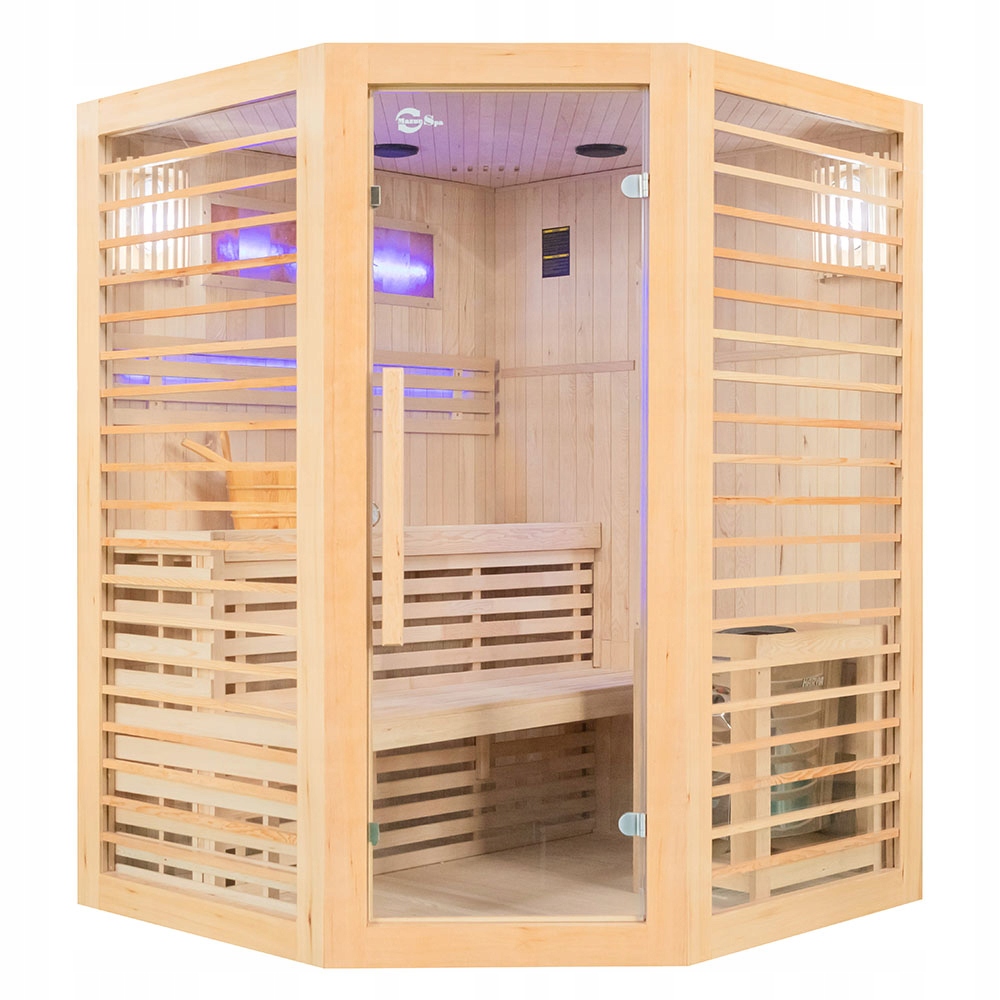 SaunasuchafinskapiecHARVIA6kWizolacjaikamieniemsolnym150x150x200Kodproducenta12345 belsilt Sausa suomiška sauna su Harvia krosnele 6 kW 150 x 150 x 200 cm klasikiniam poilsiui