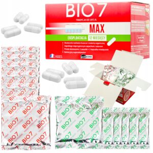 Bakterijos nuotekų valymui Bio7 – septikui ir nuotekų valymo įrenginiams, priemonė, riebalams skaidyti, 2 kg