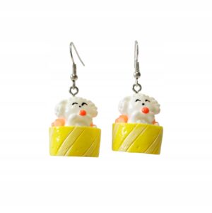 Šuniuko motyvo auskarai