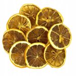 Džiovintos citrinos griežinėliai ekologiškas produktas 100 g  desertams
