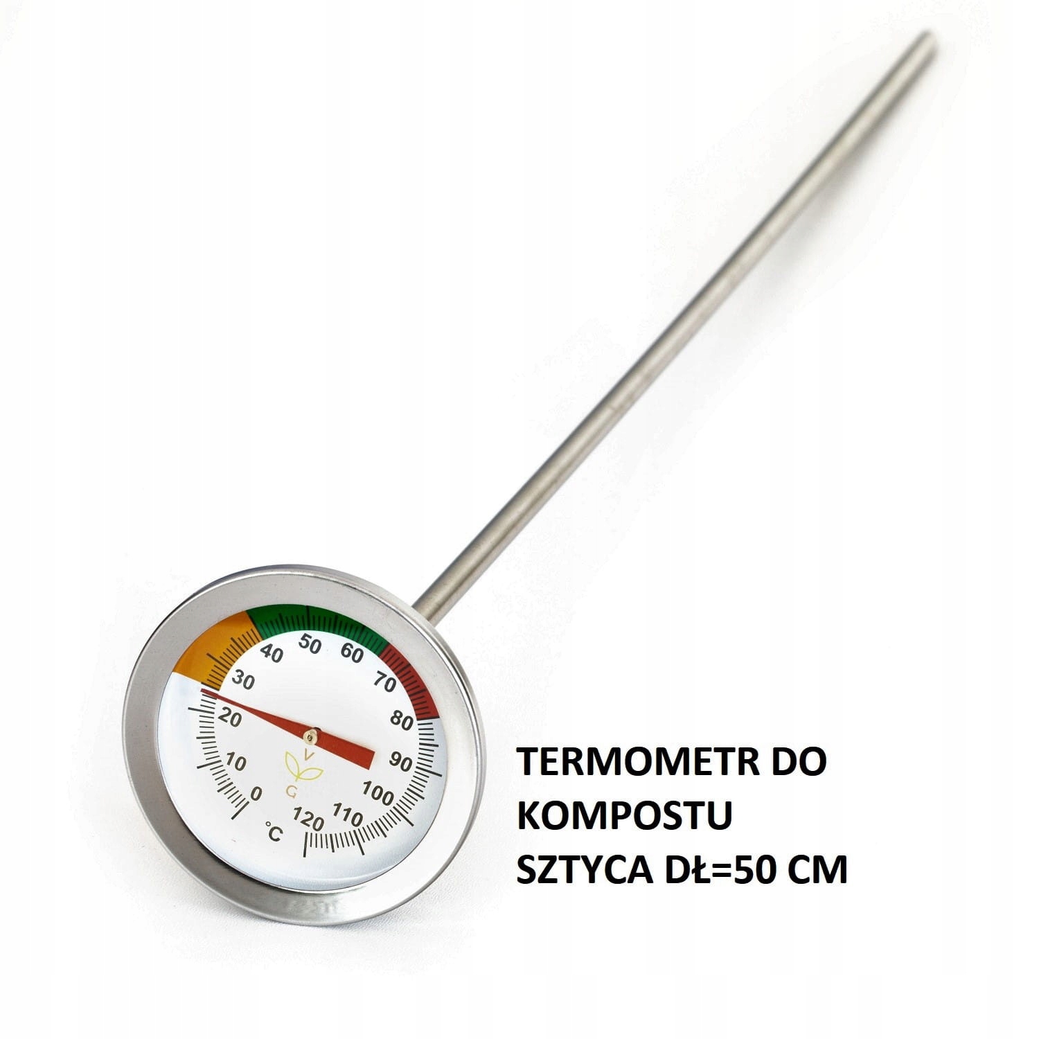 Komposto termometras 50 cm postas! tik