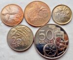 Trinidado ir Tobago 5 monetų rinkinys