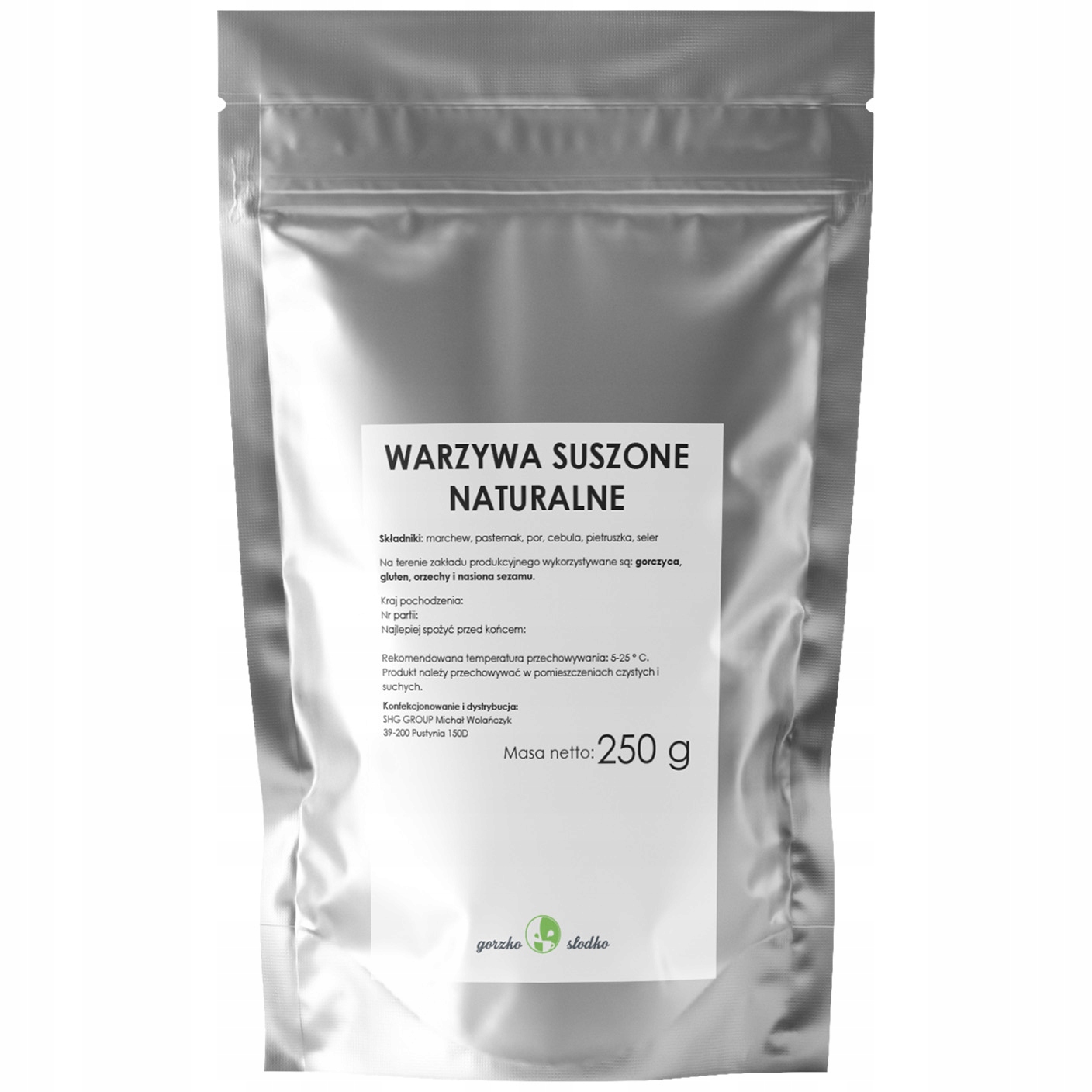 WARZYWASUSZONEnaturalnesuszonewarzywa025kgEANGTIN5905137102816 belsilt Džiovintų daržovių mišinys 025 kg troškiniams