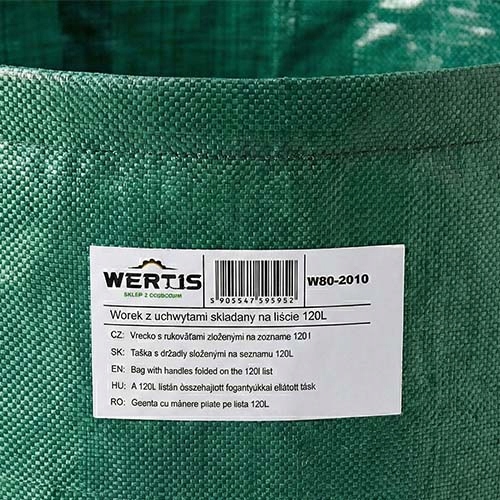 WOREKOGRODOWY120LMOCNYKOSZNALISCIEODPADYTRAWESKLADANYZUCHWYTAMIWysokoscproduktu75cm belsilt