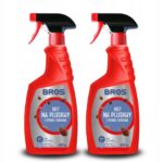 2 vnt BROS skysta priemonė nuo patalinių blakių ir sidabrinių žuvelių 400 ml