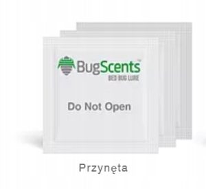 Rinkinys nuo patalinių blakių lipni gaudyklė su masalu BugScents