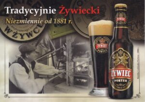 ZYWIECBROWARPIWOBIROFILIAPORTER belsilt Kolekcinė bravoro Żywiec reprodukcija kolekcinis leidimas