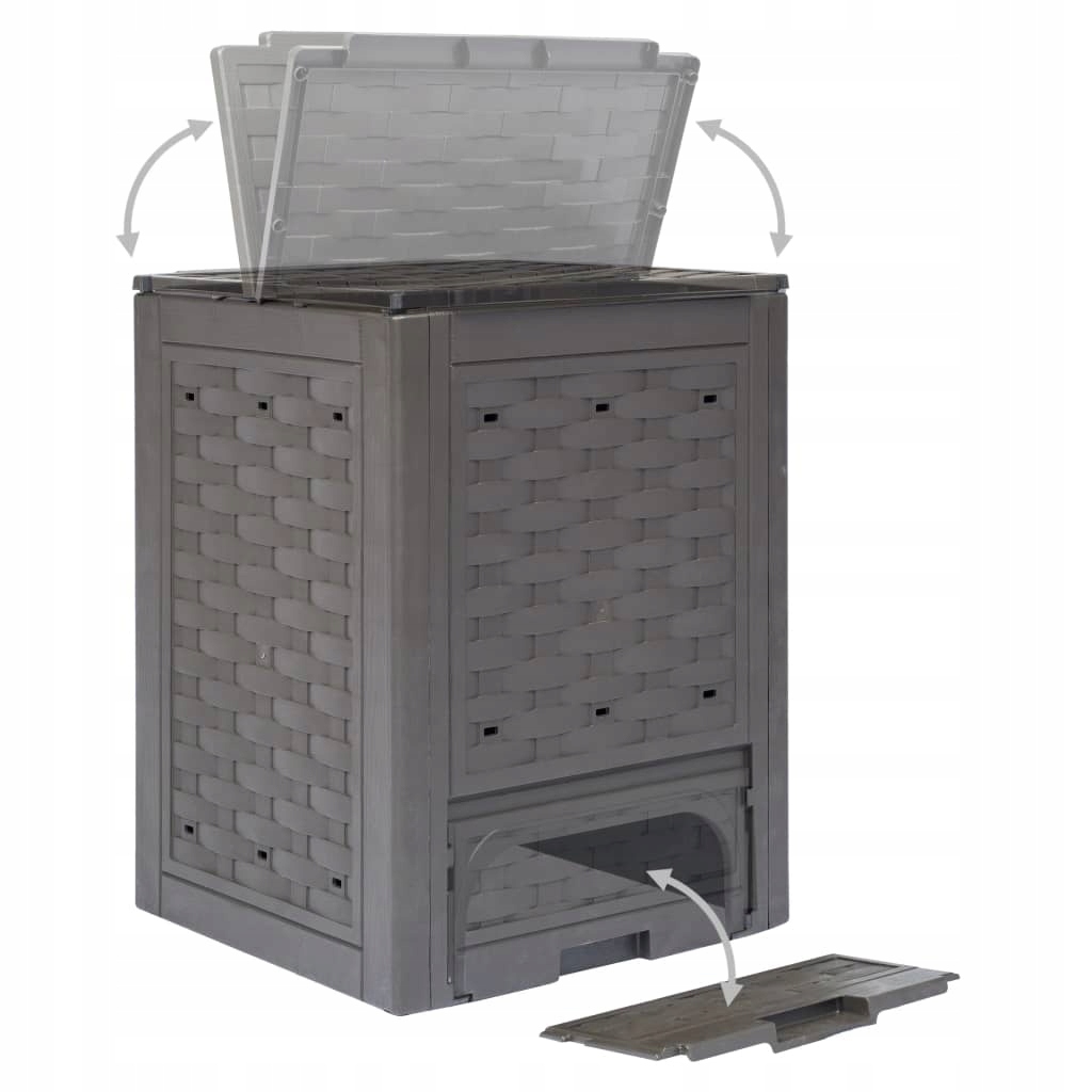 vidaXLKompostowniki2szt60x60x83cm600LrattanztworzywaKodproducenta278917 belsilt
