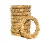10xWIANEKSLOMIANY25cmPODKLADOBRECZnaSTROIK belsilt Šiaudinis pagrindas Joninių vainikams 25 cm 10 vnt