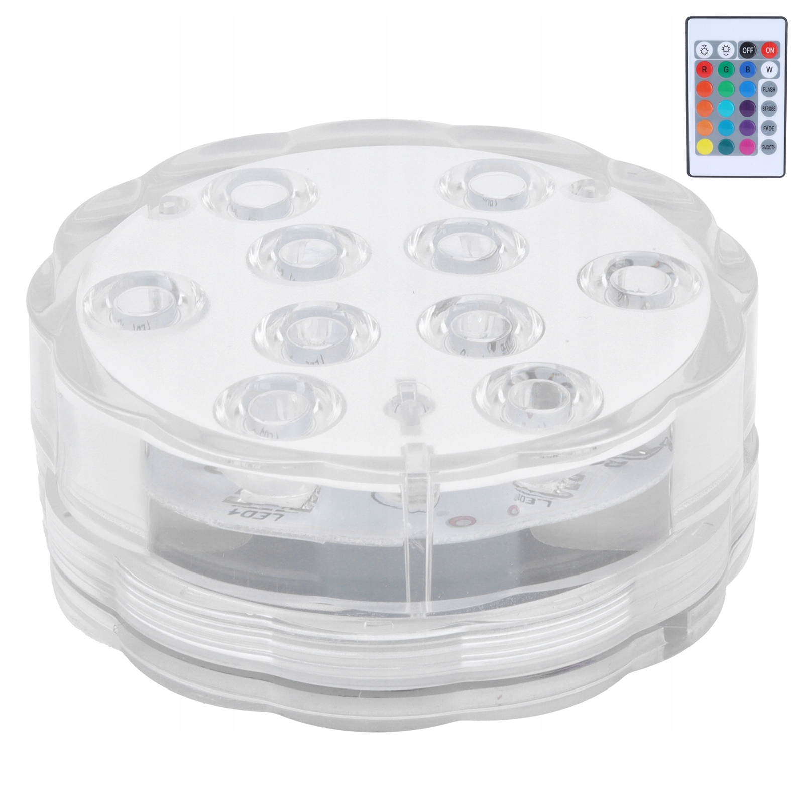 16kolorowalampaLEDdobasenuoprzekatnej7cm28calaLampa1PEANGTIN758167354152 belsilt Lauko baseinas su LED